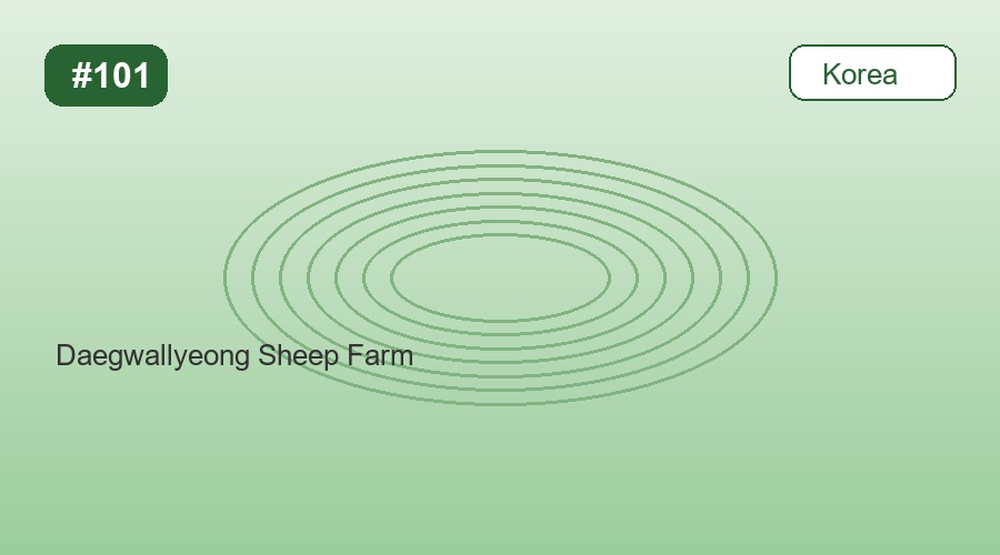 Daegwallyeong Sheep Farm